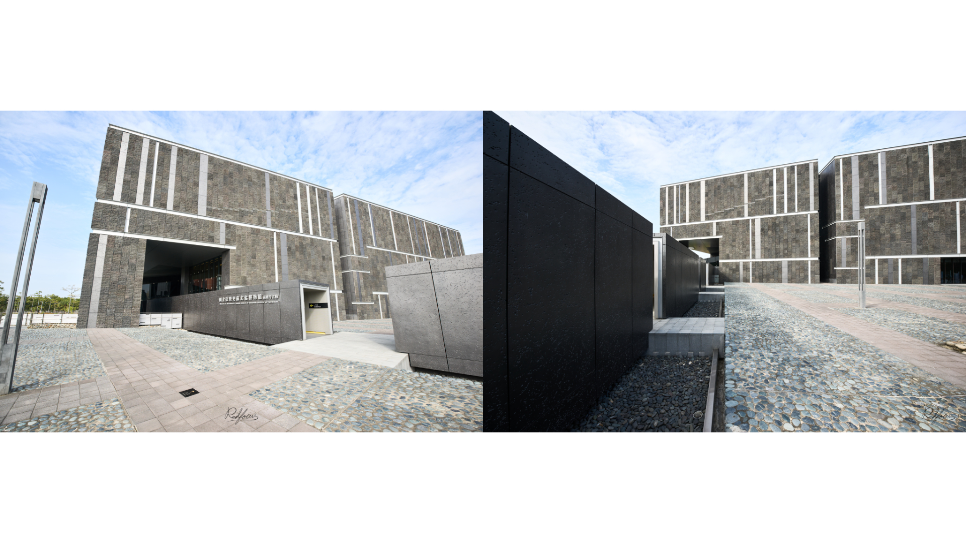 南科史博館外觀環境拍攝