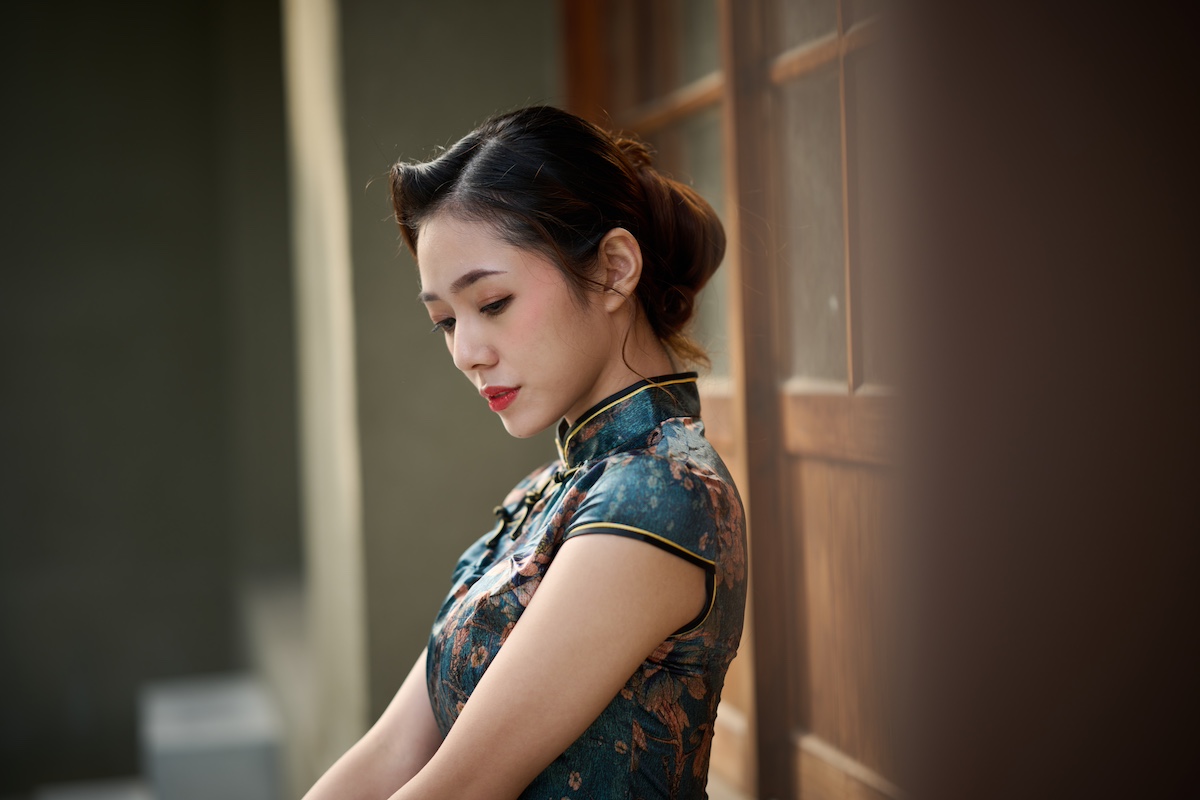 自然光旗袍人像寫真拍攝