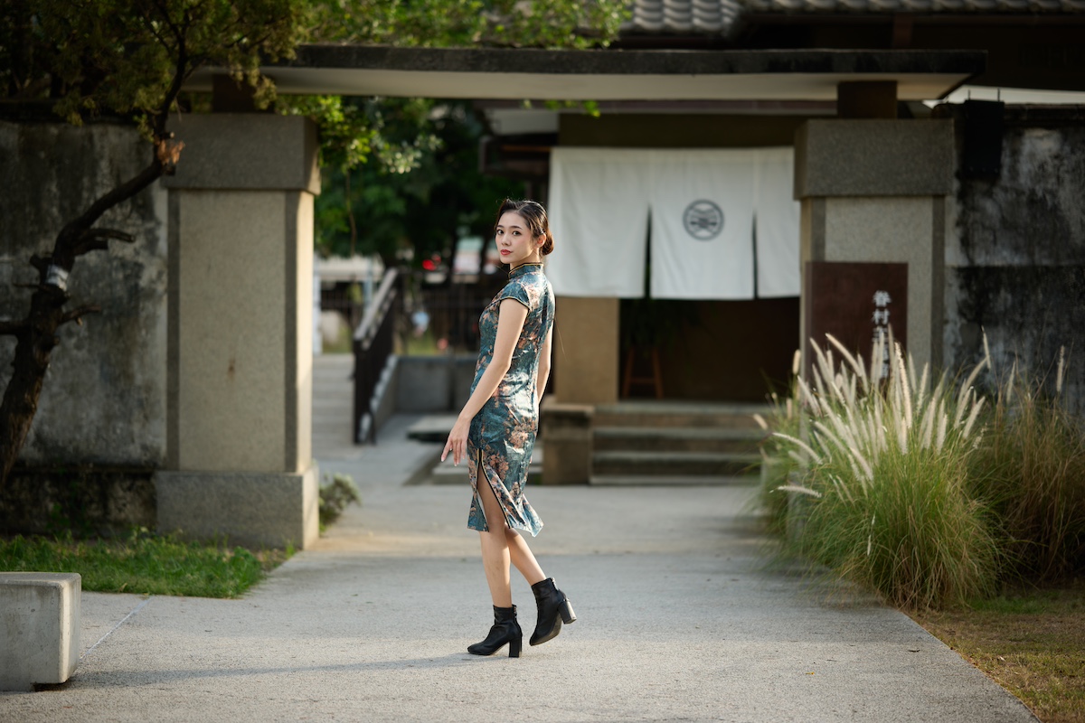 自然光旗袍人像寫真拍攝