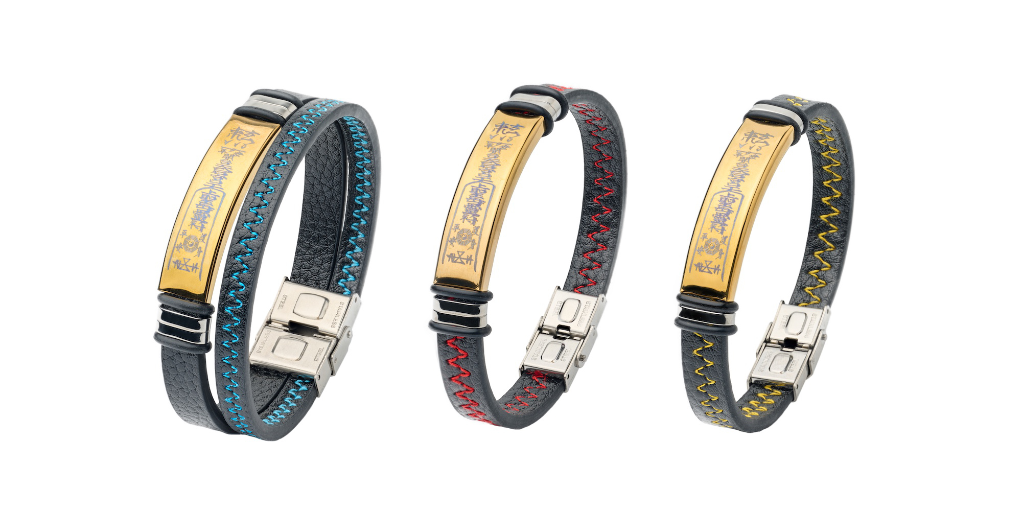 商品白底照 台南商品攝影|皮革與五金材質手環 - 單品白底去背照,細膩拍攝與燈光控制,讓商品細節完整呈現在客戶眼前。